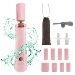 ZLMONDEE agitador-laca-rosa facilita mezclar laca de uñas de forma uniforme.
