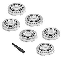 Zoasod SH60 cabezas de reemplazo para Philips 6000, afeitado suave.