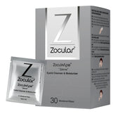 Zocular Zocuwipe empaque compacto para limpieza suave de parpados