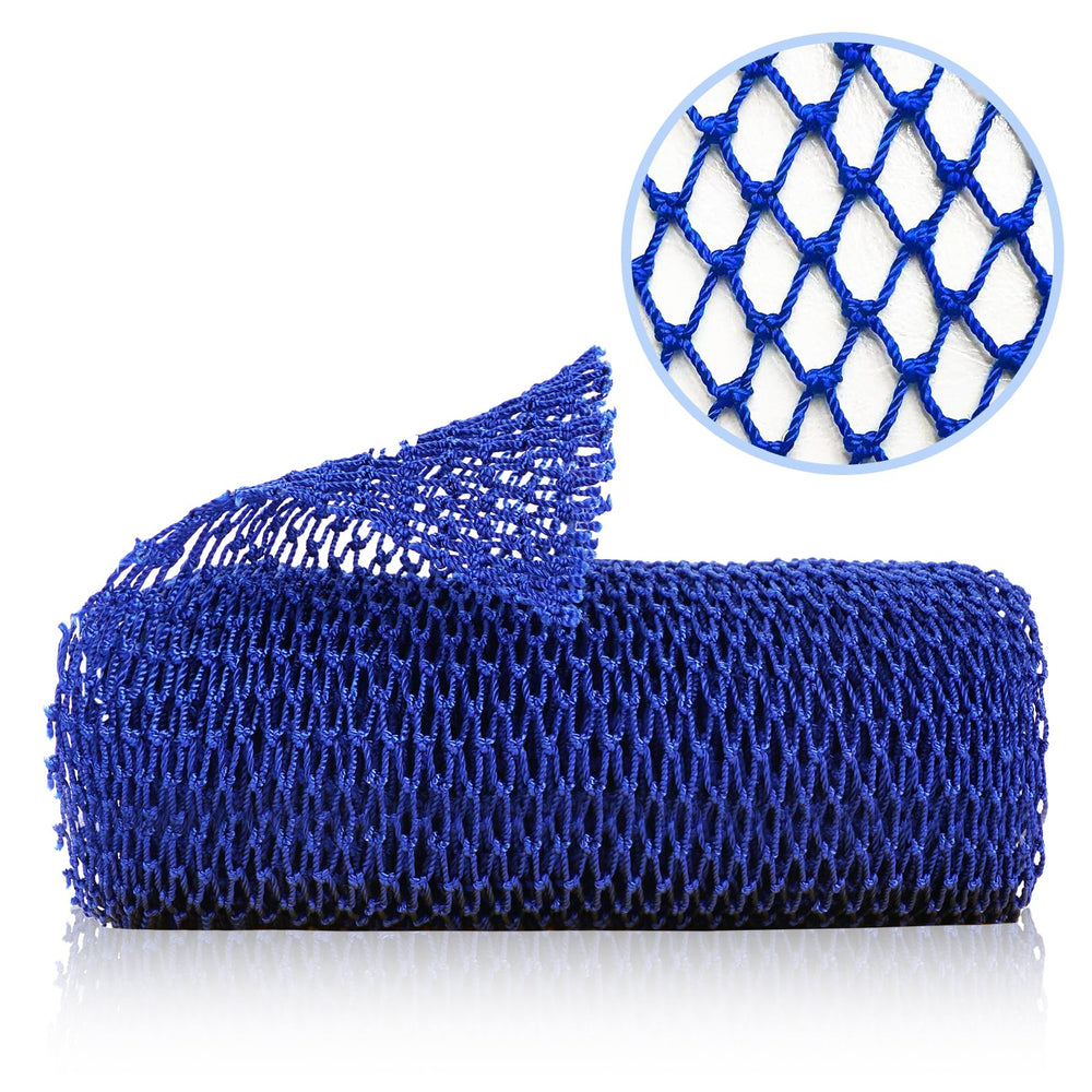 ZOCY esponja de red africana azul para exfoliar suavemente en la ducha
