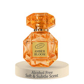 Zoha Amber Bloom: botella y vertido suave para uso diario.