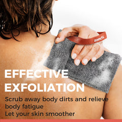 ZOMCHI bolsa exfoliante de jabón, espuma suave en la ducha.
