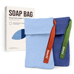 Bolsas ZOMCHI para jabón con dos texturas, exfoliación con control.