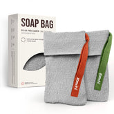 Bolsas exfoliantes suaves de ZOMCHI para ducharse y exfoliar la piel con delicadeza.