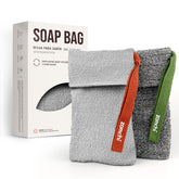 ZOMCHI bolsa de jabón rugosa para exfoliar la piel de forma intensa en la ducha.