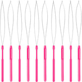 Aguja de bucle Zonon para extensiones con manejo cómodo.
