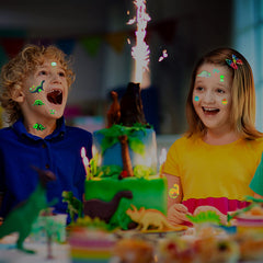 Dinosaurios luminosos de Zonon con diseños de jungla para niños