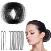 Zonon redes para cabello invisibles y elásticas, borde cómodo para uso diario.