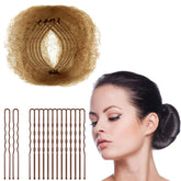 Zonon redes para cabello invisibles: diseño elástico que mantiene el peinado en su lugar.