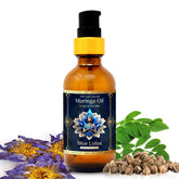 ZP.TECH aceite moringa puro con loto azul, hidratación diaria para la piel.