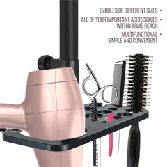 ZQIAN BEAUTY: trípode de metal resistente para uso profesional en salón.
