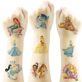 ZUIYIJIANGNAN, diseños de princesas; tatuajes temporales coloridos para fiestas y regalos.