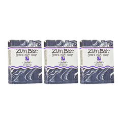 Zum barra jabón leche cabra cedro, empaque ecológico, ideal para baño diario.
