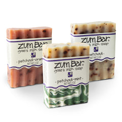 Zum Indigo Wild jabón leche cabra, hidratación suave para manos y cuerpo