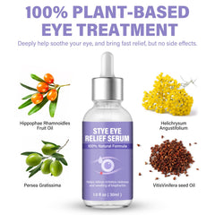 ZVBZVB ingredientes naturales: fórmula suave sin químicos agresivos para el contorno ocular.
