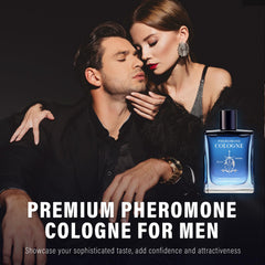 ZVBZVB perfume para hombres, tapa ergonómica, aplicación suave y rápida.