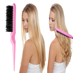 Cepillo de cerdas suaves ZVOREI para definir la línea del cabello.