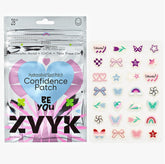 Parche ZVYK con diseño corazón para espinilla, expresión personal y cobertura rápida