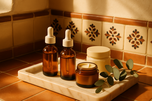 Rutina de baño relajante estilo spa en casa — guía de belleza Pura Mexica