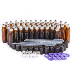 11 Hoa Kinh frasco rodador de 10 ml con vidrio ámbar para protección UV.