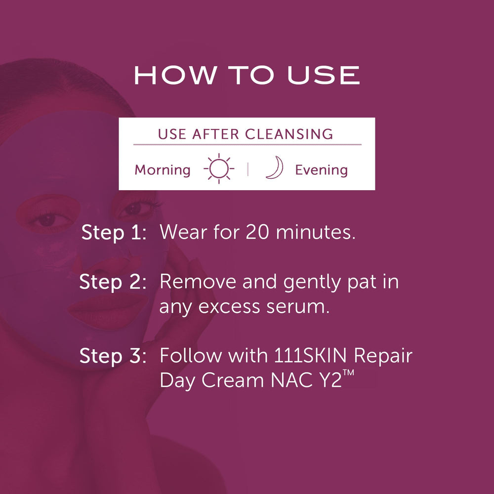 Aplicación de 20 minutos de la mascarilla en rostro limpio