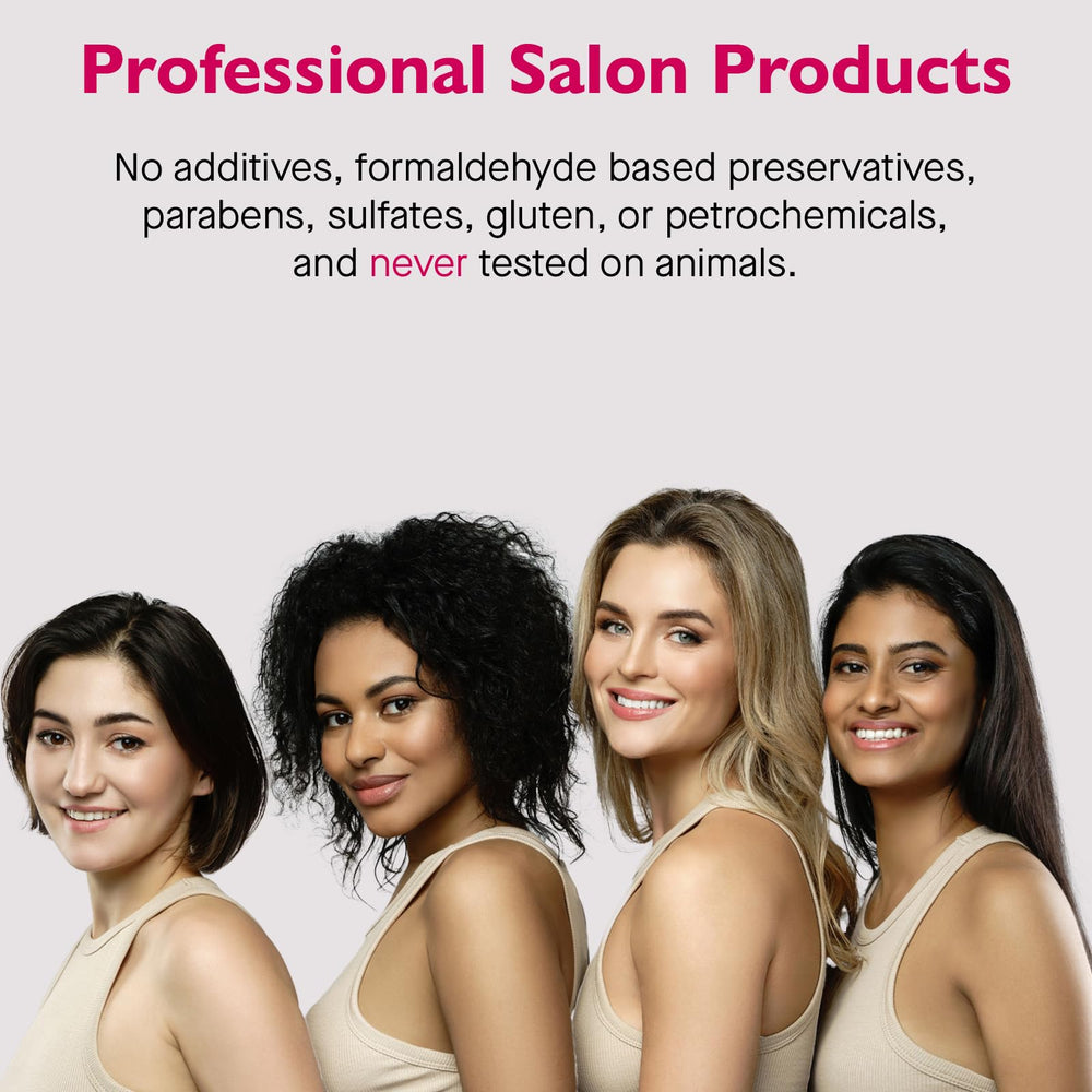 Uso diario sin enjuague con 12 Benefits para cabello fresco.