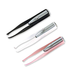 Pinzas 1st Choice con tubo de almacenamiento transparente para guardar