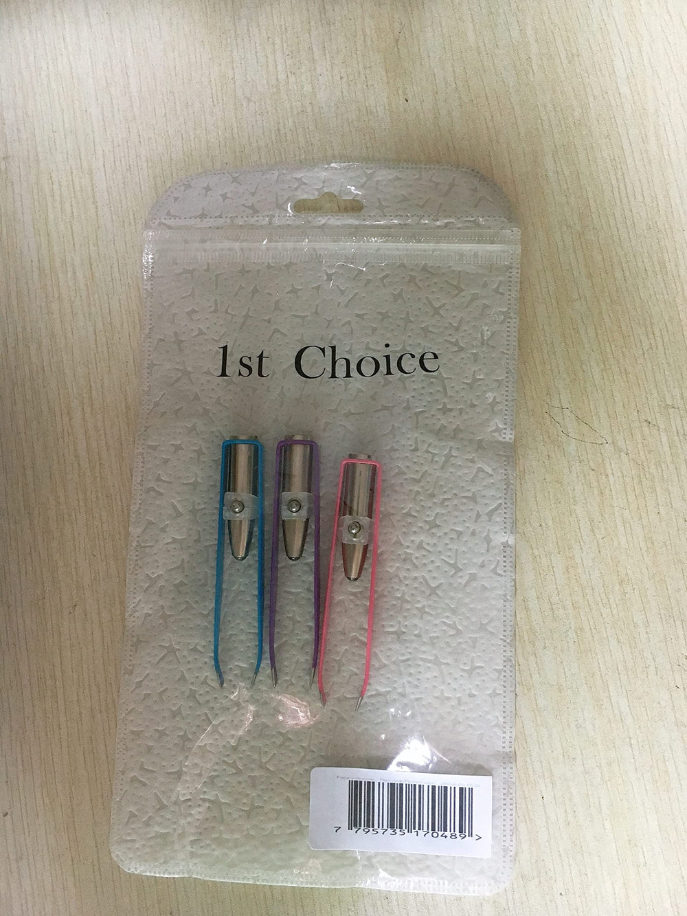 Pinzas 1st Choice duraderas de acero inoxidable para uso diario
