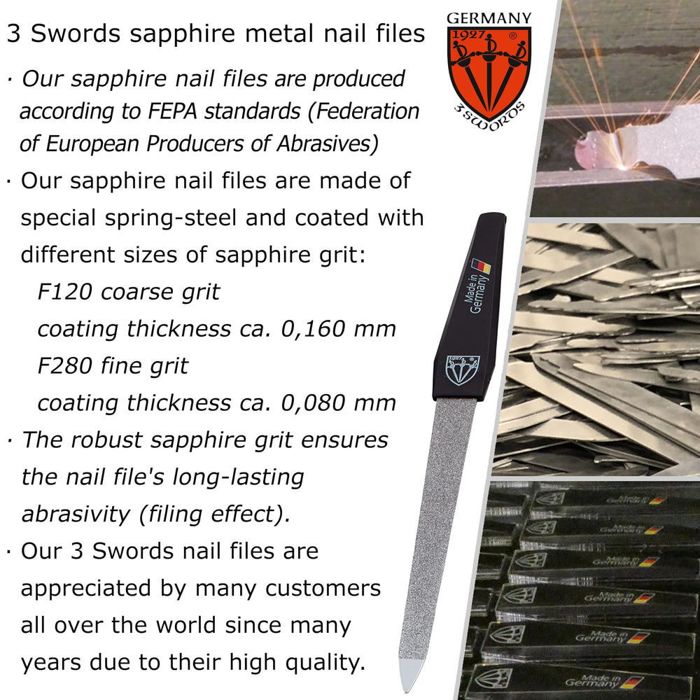 Kit de viaje de 3 Swords Germany para uñas.