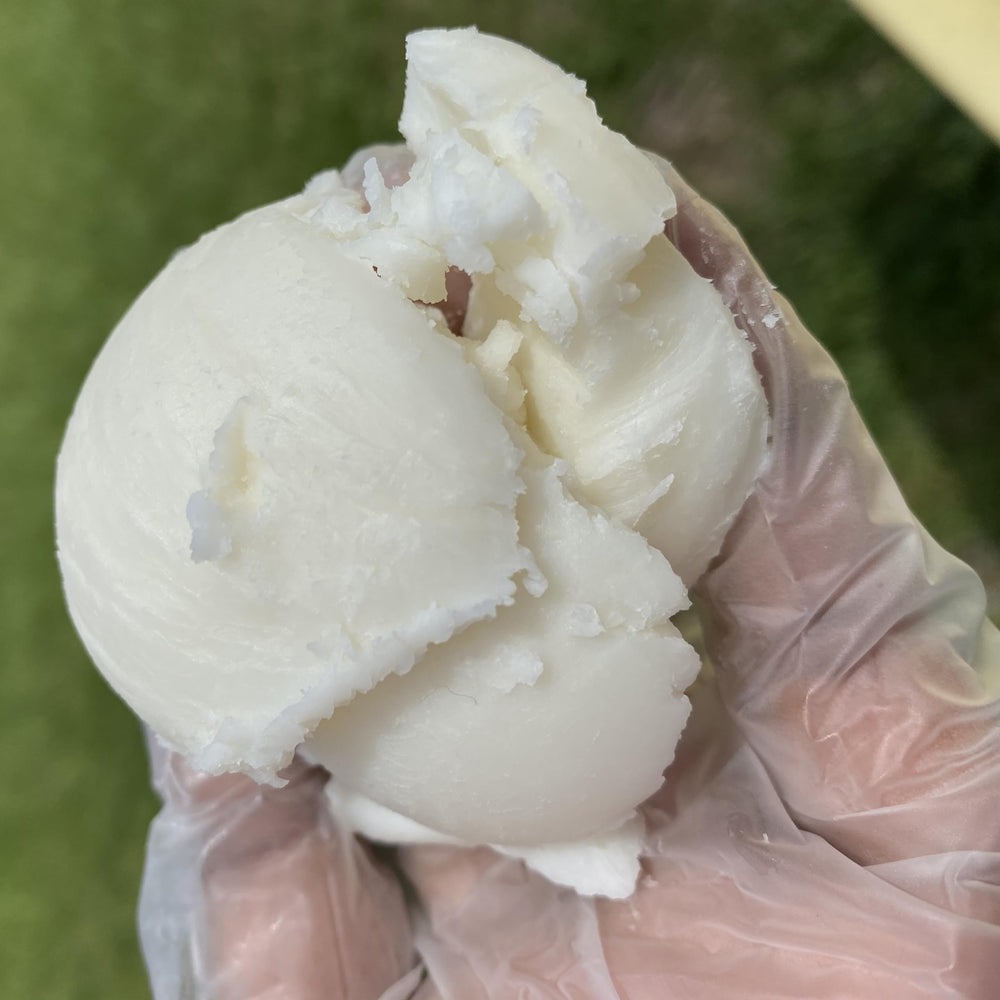 3CAYG manteca de karité refinada blanca para crema corporal, hidratación ligera.