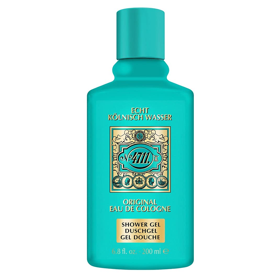 Botella de 4711 Original con gel de ducha perfumado para uso diario.