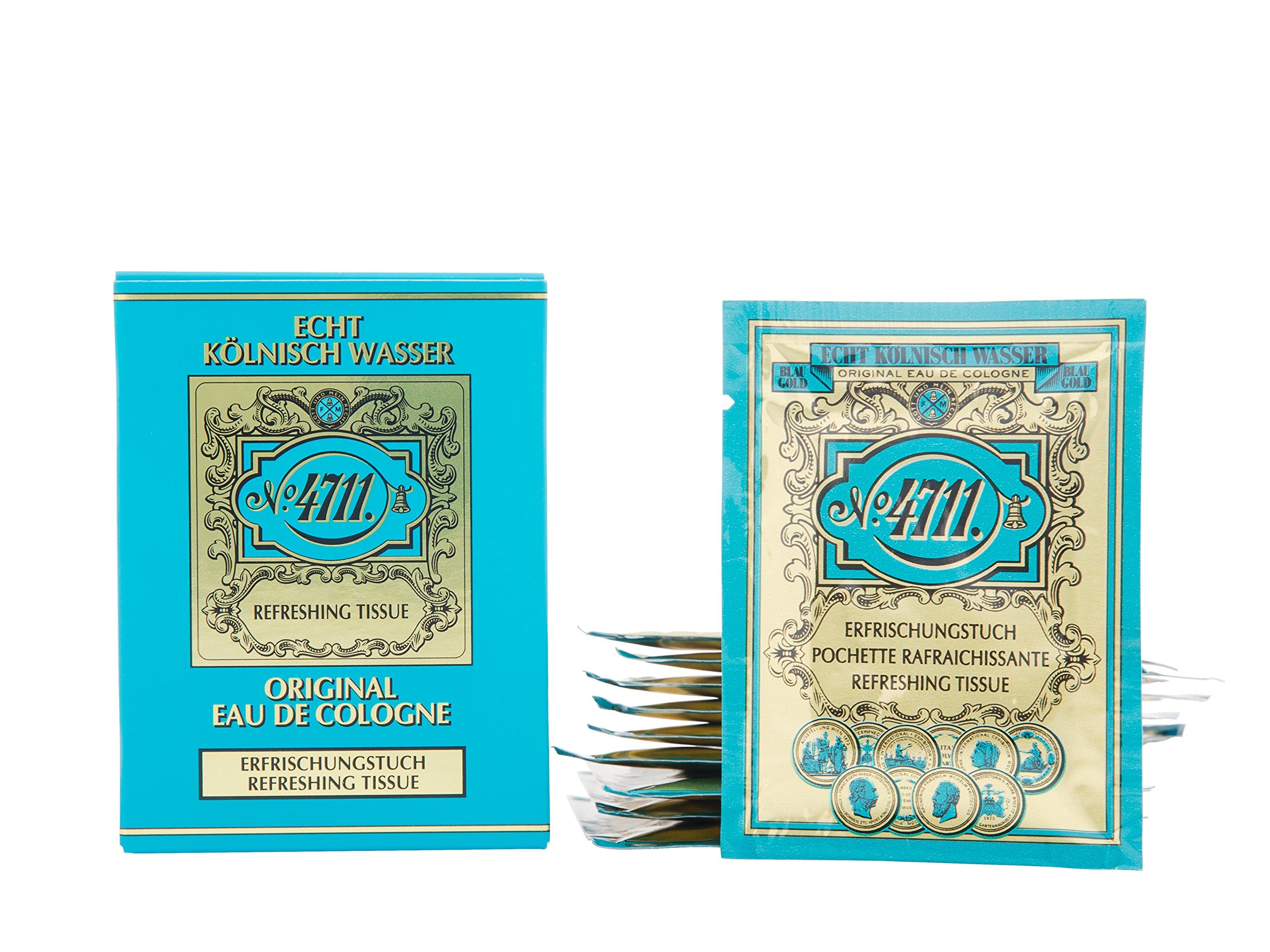 Muestra de perfume en hoja 4711 Original para probar la fragancia.