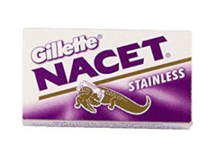 7 O'Clock NACET: cuchillas de acero inoxidable para afeitado suave y duradero.
