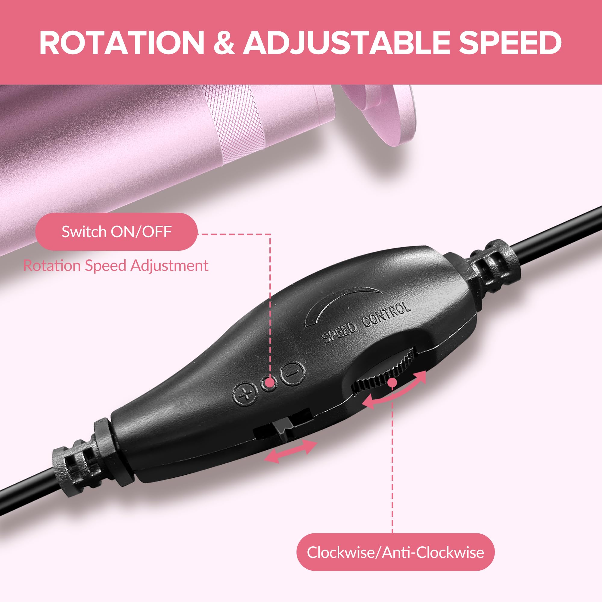 Agarre ergonómico y diseño cómodo para uso por hombres y mujeres.