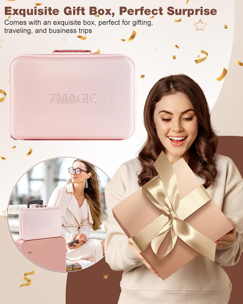 Función auto-envoltura para rizos estilo salón con 7MAGIC.