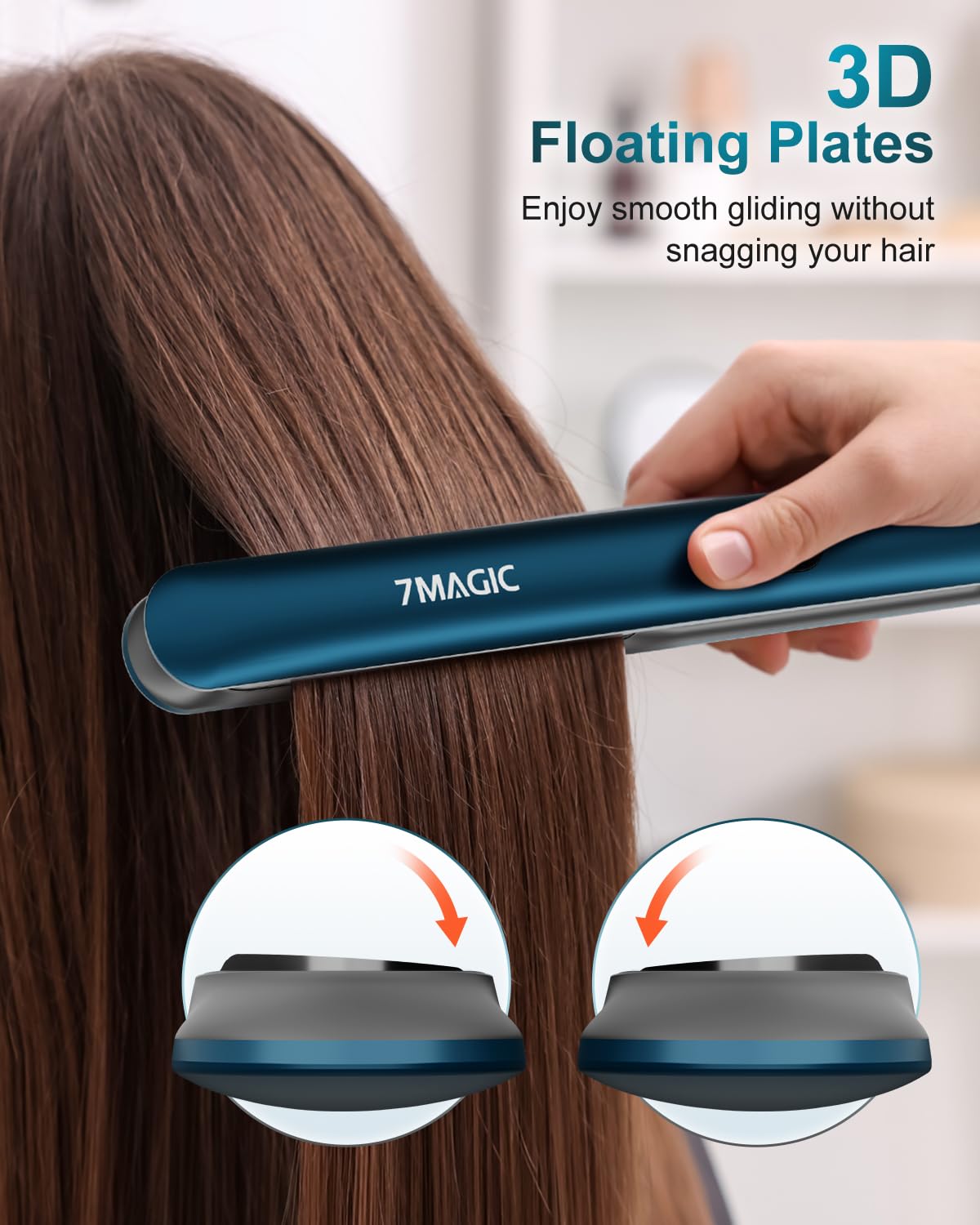 7MAGIC plancha diseño compacto ideal para viajes
