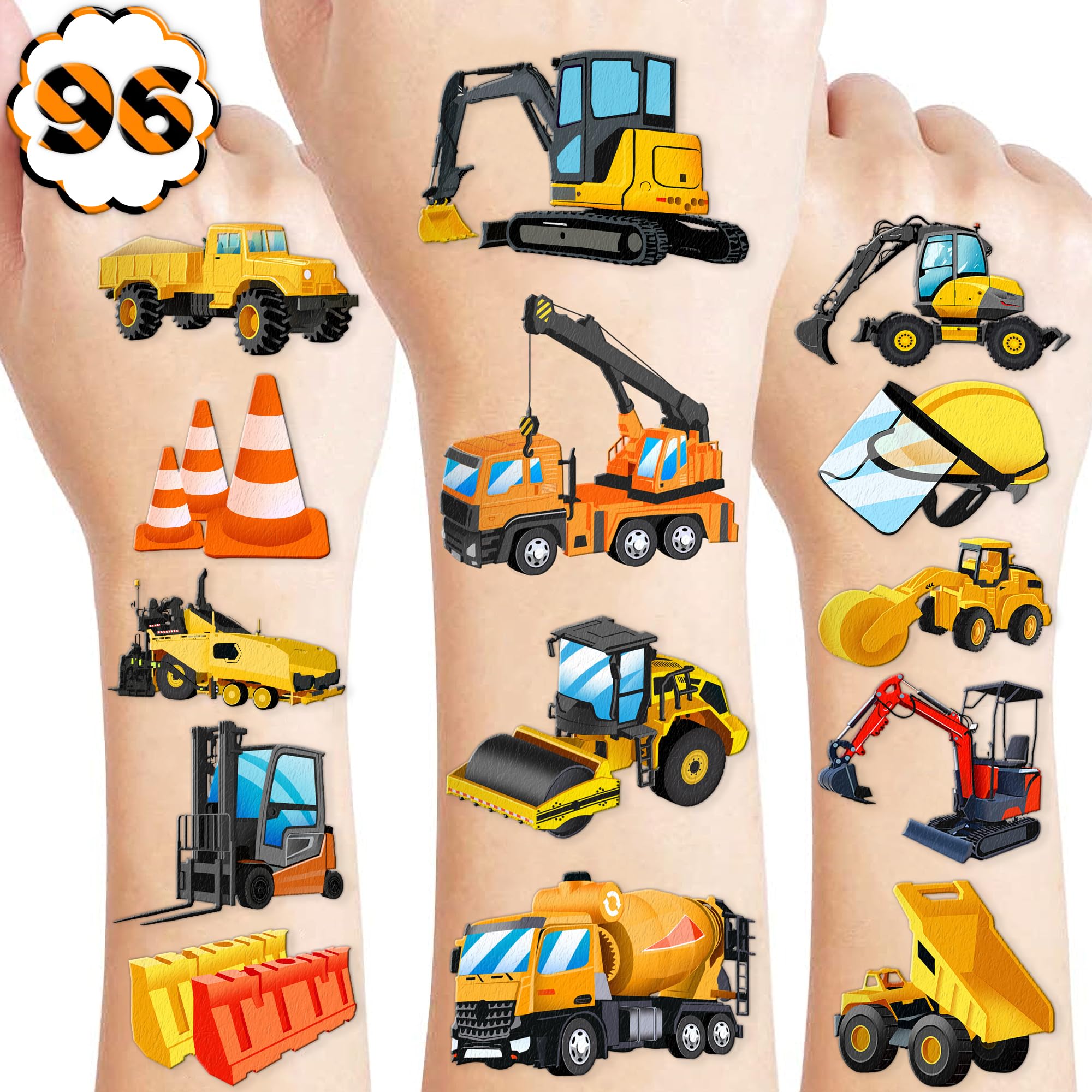 Tatuajes 91TATTOOS con coche: perfecto para fiestas de construcción.