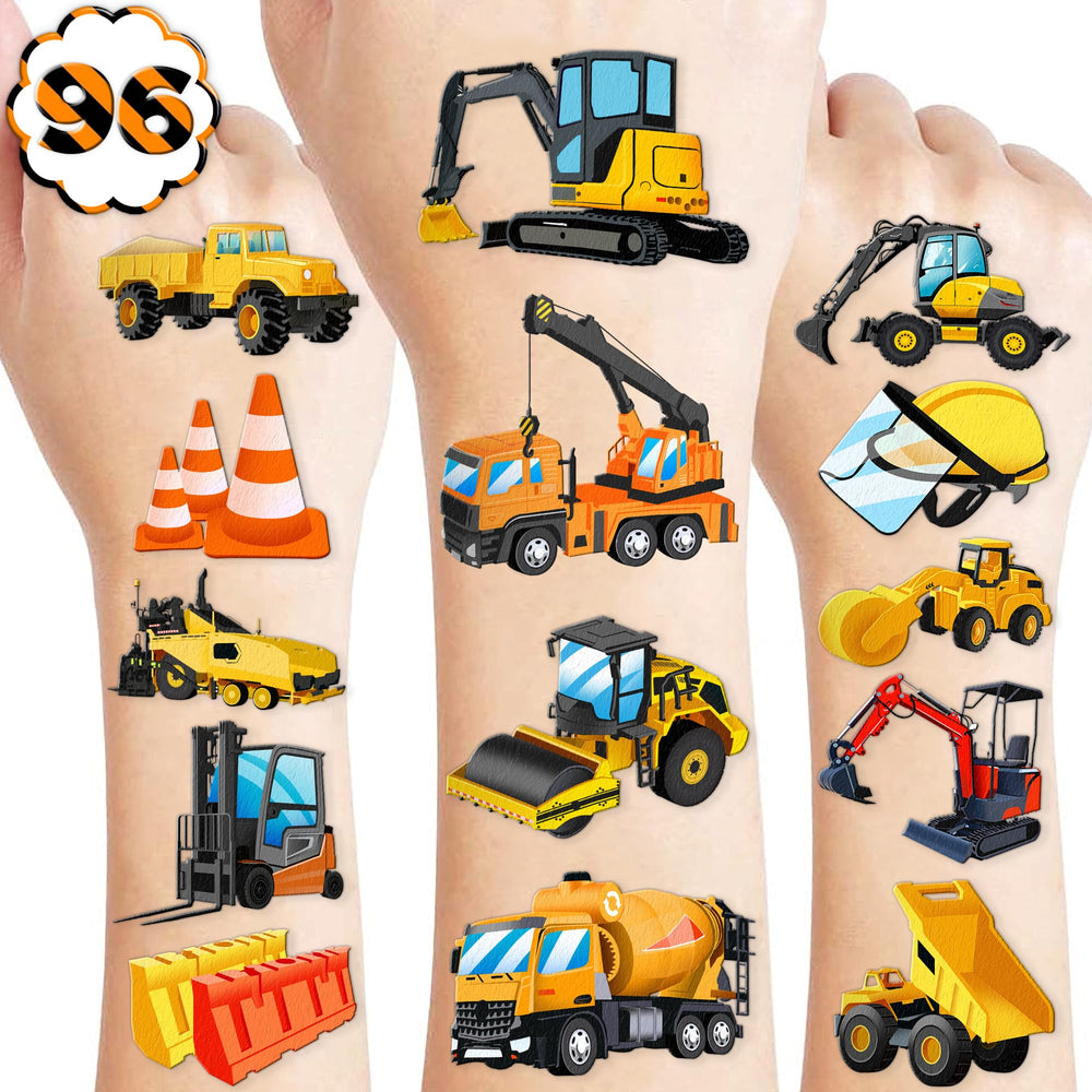 Tatuajes 91TATTOOS con coche: perfecto para fiestas de construcción.