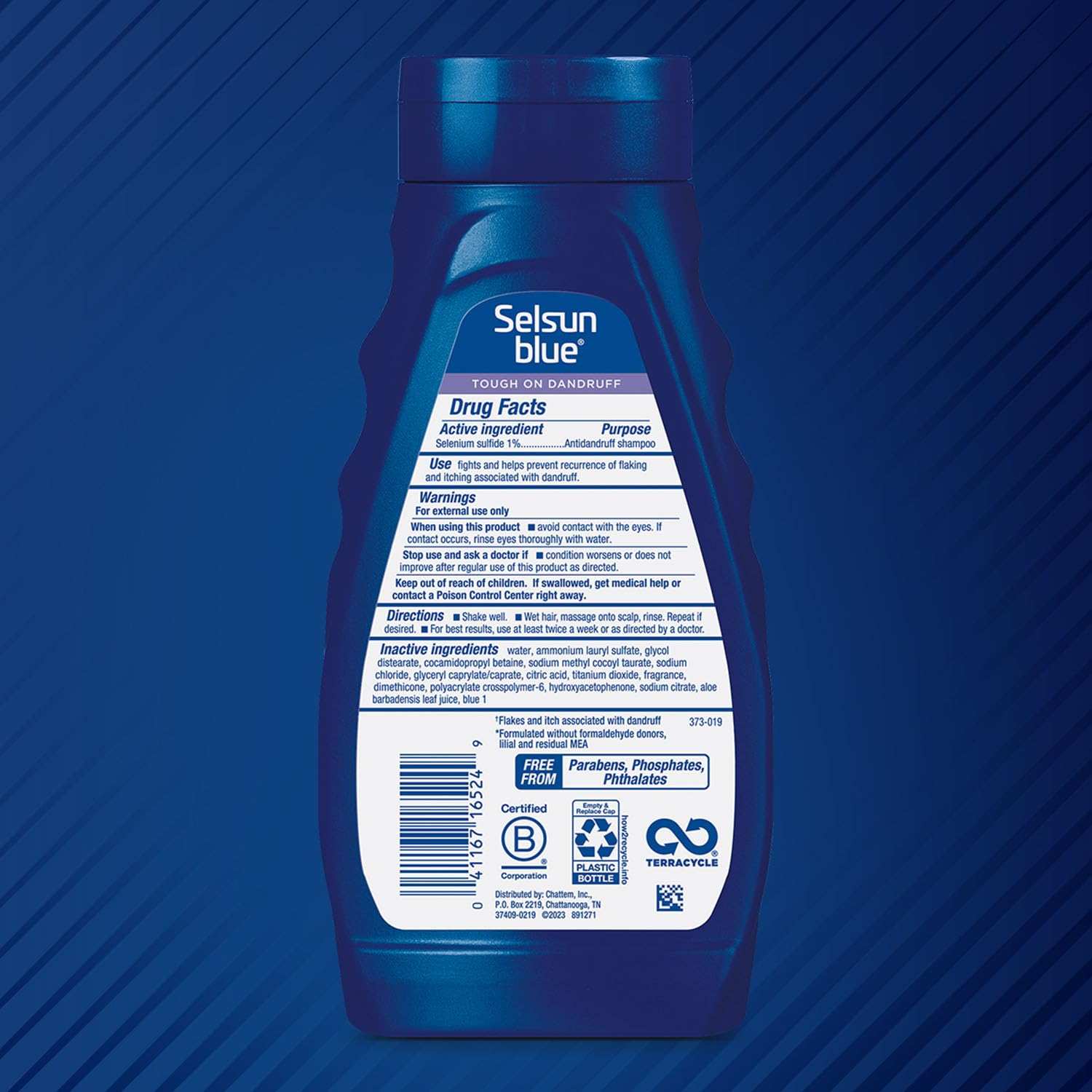 Selsun Blue, espuma suave que facilita la limpieza del cuero cabelludo y aporta hidratación.