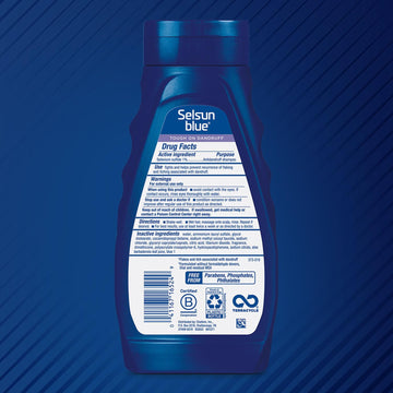 Selsun Blue, espuma suave que facilita la limpieza del cuero cabelludo y aporta hidratación.