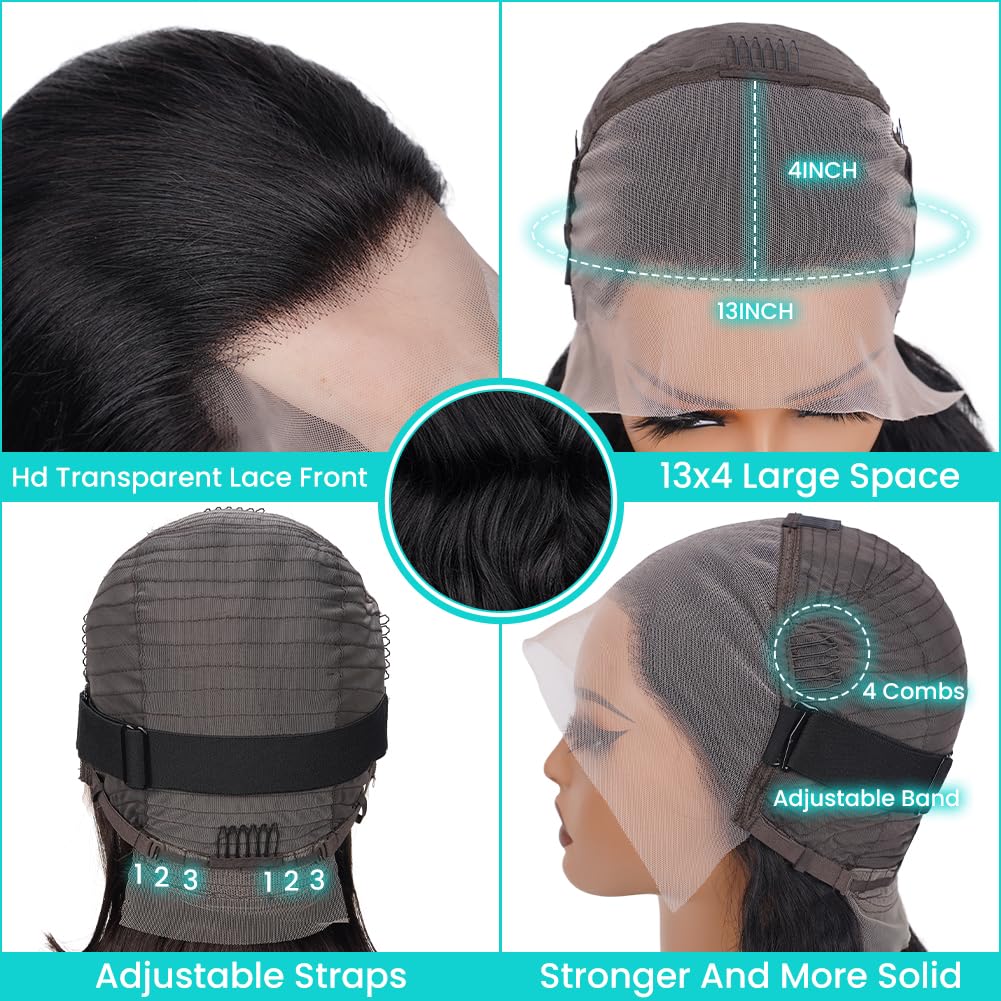 A FUTURE TONGMEI frontal con lace transparente, tono de piel compatible.
