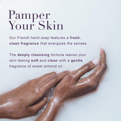 A LA MAISON Citrus Blossom ingredients highlight plant-based oils and skin-softening glycerin.
