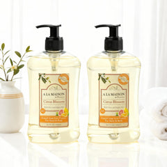 A LA MAISON jabon manos Citrus Blossom, envase reciclable para un hogar sostenible.