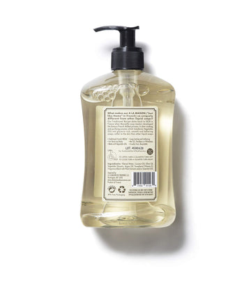 Uso en manos y ducha, jabón de almendra dulce A LA MAISON con aroma suave.