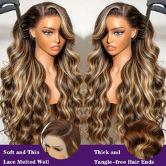A8 peluca con cabello humano prepeinado y mechones suaves.