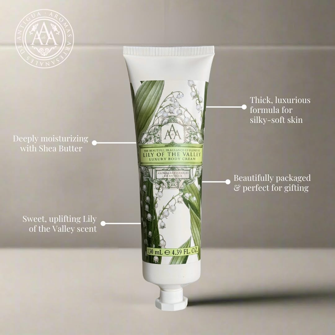 AAA crema corporal con textura emoliente y rápida absorción.