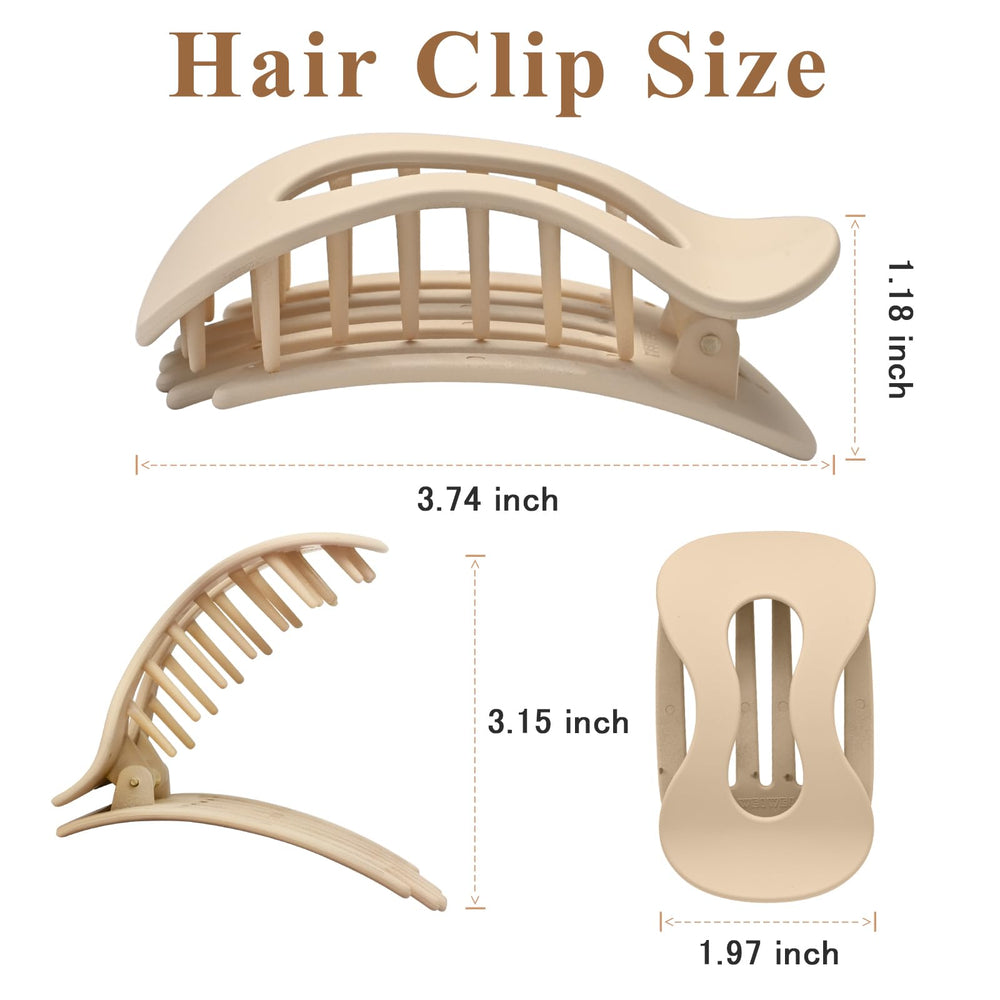 Aaiffey clip plano comodidad de todo el día con diseño que se adapta a la cabeza