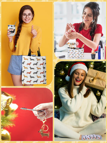 Abbylike conjunto regalos dachshund: opción perfecta para amantes de perros