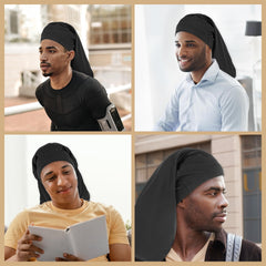 Gorrito satinado Abeillo para uso diario, protege el cabello