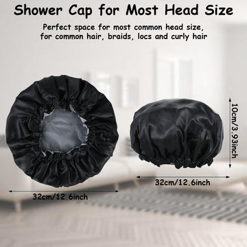 Gorro Abeillo impermeable EVA interior protege cabello durante la ducha